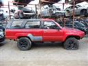 1986 TOYOTA 4RUNNER SR5 RED 2.4L MT 4WD Z17695